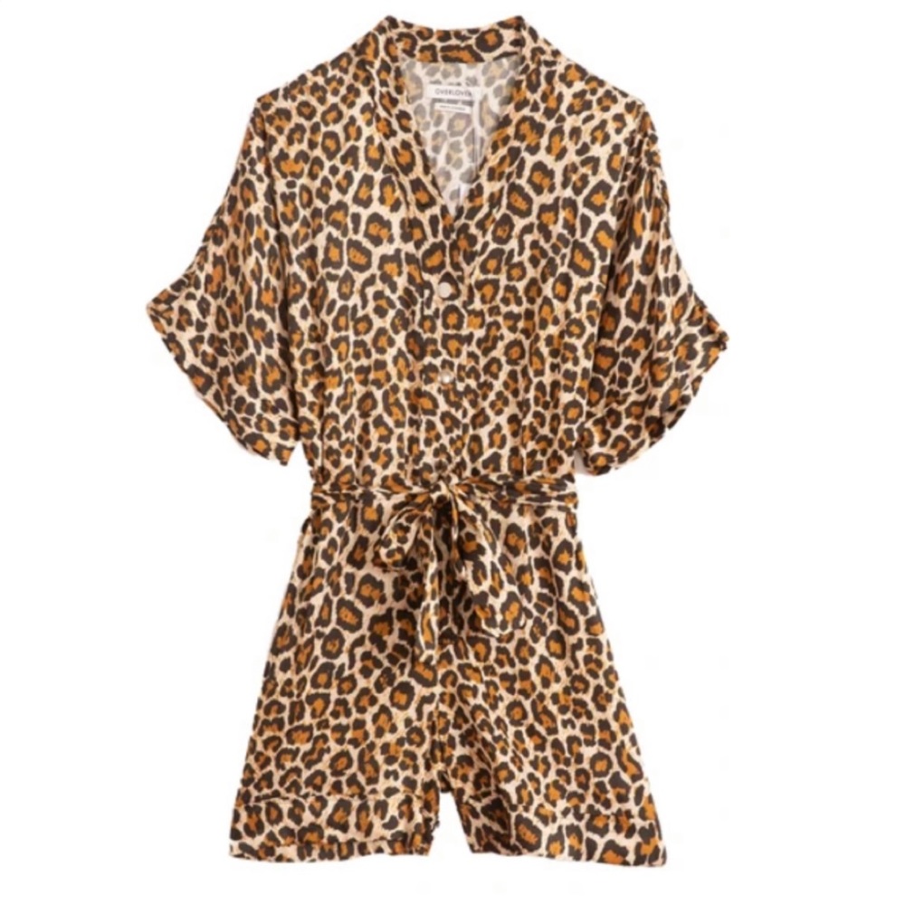 Overlover Animal Print Romper